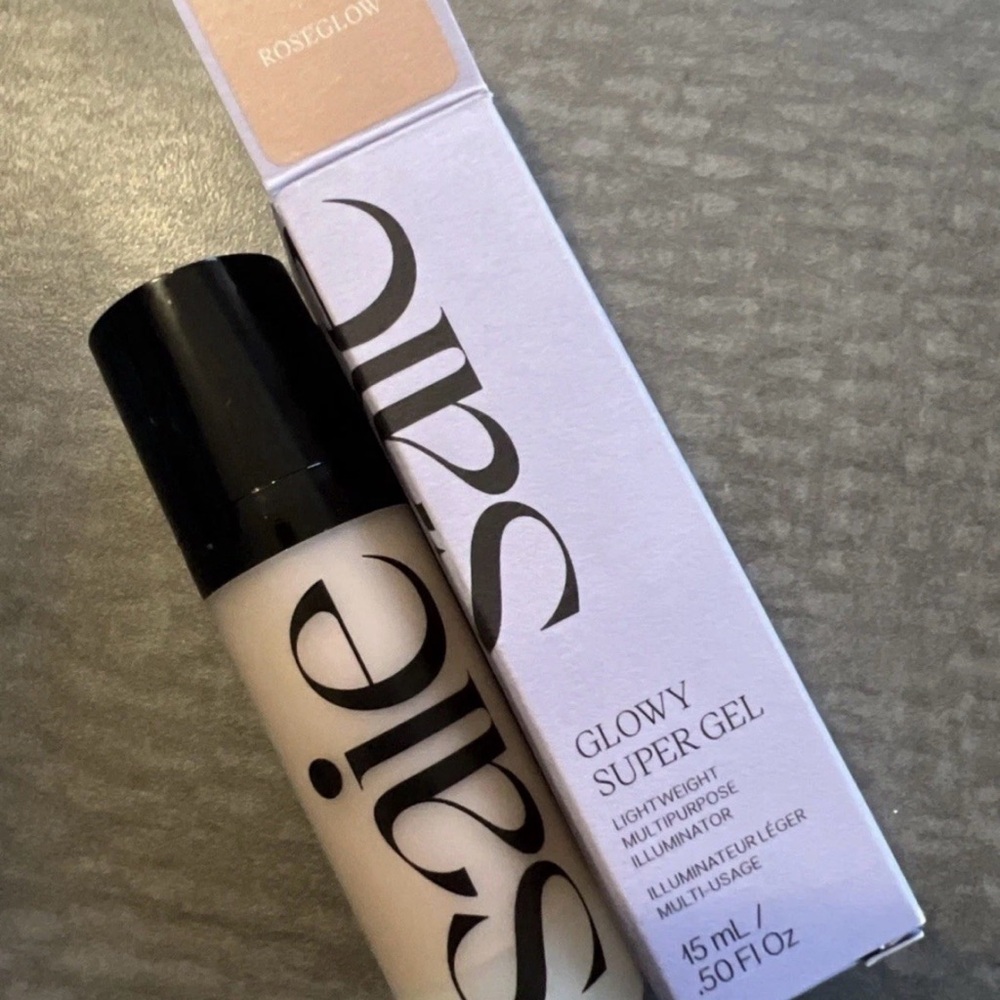 Saie Glowy Super Gel Lightweight Illuminator ROSEGLOW Full Size 1oz / 30ml NEW